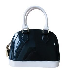 2806 Jelly Crossbody Purse Shoulder Bag, Candy Color Tote Satchel